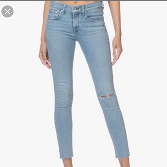 Rag and Bone ankle skinny Lena Jeans size 26 - Picture 1 of 13